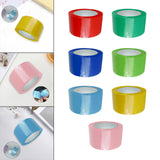 Maxbell 30M Sticky Ball Rolling Tape Crafts Relaxing Decorative for Kids Adult Home Red