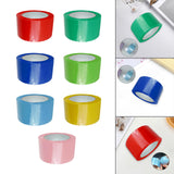 Maxbell 30M Sticky Ball Rolling Tape Crafts Relaxing Decorative for Kids Adult Home Red