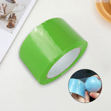 Maxbell 30M Sticky Ball Rolling Tape Crafts Relaxing Decorative for Kids Adult Home Light Green