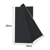 Maxbell 20x Flower Wrapping Paper Waterproof Jelly Film Equipment Decor for Bouquet Black