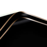 Maxbell 20x Flower Wrapping Paper Waterproof Jelly Film Equipment Decor for Bouquet Black