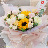 Maxbell 20x Flower Wrapping Paper Waterproof Jelly Film Equipment Decor for Bouquet Black