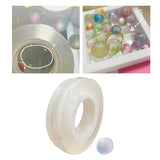 Maxbell Creative Sticky Ball Tape Crafts Toys Relaxing DIY for Kids Children Adult 1 Tape 1 Glass Balls