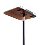 Maxbell Wooden Book Stand Free Standing Metal Support Stable Base for Home Office