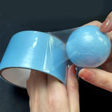 Maxbell 6Pcs Sticky Ball Tape Adhesive Transparent Crafts for Adult Kids Home