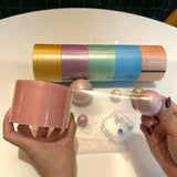 Maxbell 6Pcs Sticky Ball Tape Adhesive Transparent Crafts for Adult Kids Home