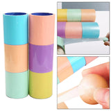 Maxbell 6Pcs Sticky Ball Tape Adhesive Transparent Crafts for Adult Kids Home