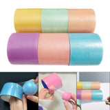 Maxbell 6Pcs Sticky Ball Tape Adhesive Transparent Crafts for Adult Kids Home