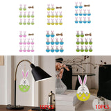 Maxbell 10x Easter Hanging Pendants Door Hanging Ornament Decoration Wall Hanging Green