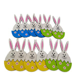 Maxbell 10x Easter Hanging Pendants Door Hanging Ornament Decoration Wall Hanging Green