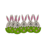 Maxbell 10x Easter Hanging Pendants Door Hanging Ornament Decoration Wall Hanging Green