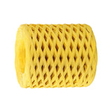 Maxbell 218.72yd Raffia Paper Ribbon Decor for Weaving Gift Wrapping DIY Craft Yellow