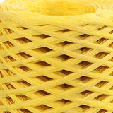 Maxbell 218.72yd Raffia Paper Ribbon Decor for Weaving Gift Wrapping DIY Craft Yellow