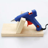 Maxbell Hot Melt Glue Gun Support Stand Easy to Intall Glue Gun Base for Accessories 22x9.5cm