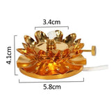 Maxbell Butter Lamp Wick Holder Without Wick Tabletop Ornament Ghee Lamp Holder