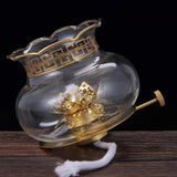 Maxbell Butter Lamp Wick Holder Without Wick Tabletop Ornament Ghee Lamp Holder