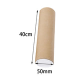 Maxbell Long cardboard with Caps Mailing Tube for Paintings Document Shipping 40cm