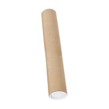 Maxbell Long cardboard with Caps Mailing Tube for Paintings Document Shipping 70cm