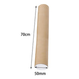 Maxbell Long cardboard with Caps Mailing Tube for Paintings Document Shipping 70cm