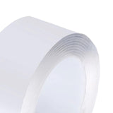 Maxbell Double Sided Tape Transparent Tape 3cm Width for Ball Making Sensory Toy 2mmx3cmx3meters