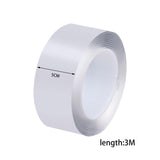Maxbell Nano Tape High Sticky Double Sided for Classroom DIY Craft Blowing Bubble 300cm
