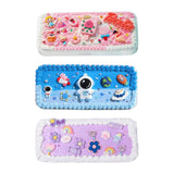 Maxbell Cute DIY Pencil Case Pencil Box Set for Kids Durable Accessory Handicrafts Astronaut