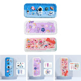 Maxbell Cute DIY Pencil Case Pencil Box Set for Kids Durable Accessory Handicrafts Astronaut