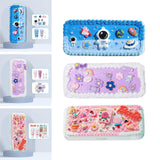 Maxbell Cute DIY Pencil Case Pencil Box Set for Kids Durable Accessory Handicrafts Astronaut