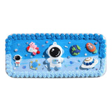 Maxbell Cute DIY Pencil Case Pencil Box Set for Kids Durable Accessory Handicrafts Astronaut