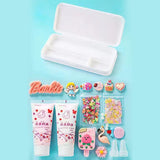 Maxbell Cute DIY Pencil Case Pencil Box Set for Kids Durable Accessory Handicrafts Girl