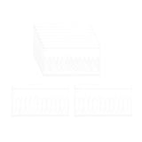 Maxbell 10 Sheet Set Packaging Paper Cardboard for Wedding Anniversary Valentine small