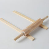 Maxbell 6x Lightweight Measuring Dough Strips Mudboard Wooden Rolling Pin Guides