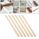 Maxbell 6x Lightweight Measuring Dough Strips Mudboard Wooden Rolling Pin Guides