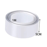 Maxbell Multifunctional Double Sided Tape Funny for Blowing Bubble Toy 2mmx5cmx1m Sequins