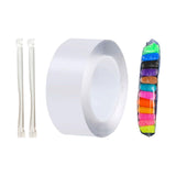 Maxbell Multifunctional Double Sided Tape Funny for Blowing Bubble Toy 2mmx5cmx2m