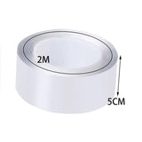 Maxbell Multifunctional Double Sided Tape Funny for Blowing Bubble Toy 2mmx5cmx2m Sequins
