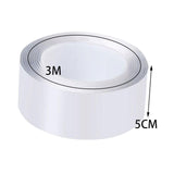 Maxbell Multifunctional Double Sided Tape Funny for Blowing Bubble Toy 2mmx5cmx3m Sequins
