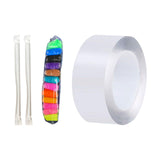 Maxbell Multifunctional Double Sided Tape Funny for Blowing Bubble Toy 2mmx5cmx5m