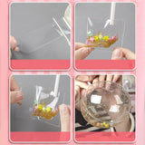 Maxbell Nano Tape Waterproof Heavy Duty Removable with Straws and Clay for DIY Craft 1mm 200cm