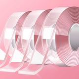 Maxbell Nano Tape Waterproof Heavy Duty Removable with Straws and Clay for DIY Craft 1mm 5m with Sequins