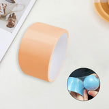 Maxbell 15M Sticky Ball Tape Educational Toys Supplies Making Ball Decorative Crafts Bright Orange