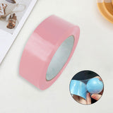 Maxbell Sticky Ball Tape Educational Crafts Supplies Funny Colored for Party Solid Pink