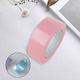 Maxbell Sticky Ball Tape Educational Crafts Supplies Funny Colored for Party Solid Pink