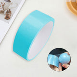 Maxbell Sticky Ball Tape Educational Crafts Supplies Funny Colored for Party Pearlized Blue