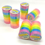 Maxbell 6 Roll Sticky Ball Tape Crafts Interesting Rainbow Tape for Adult Party