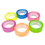 Maxbell 6 Roll Sticky Ball Tape Crafts Interesting Rainbow Tape for Adult Party