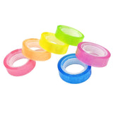 Maxbell 6 Roll Sticky Ball Tape Crafts Interesting Rainbow Tape for Adult Party