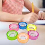 Maxbell 6 Roll Sticky Ball Tape Crafts Interesting Rainbow Tape for Adult Party