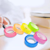 Maxbell 6 Roll Sticky Ball Tape Crafts Interesting Rainbow Tape for Adult Party