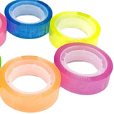 Maxbell 6 Roll Sticky Ball Tape Crafts Interesting Rainbow Tape for Adult Party